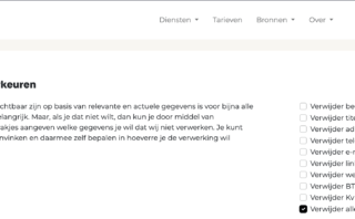 Website opknappen